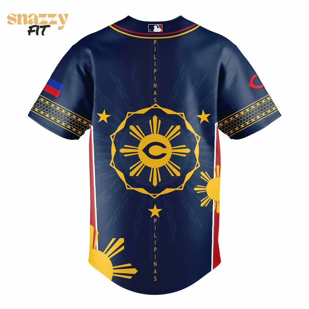 Cincinnati Reds Filipino Heritage Night Jersey Cincinnati Reds Filipino Heritage Night Jersey
