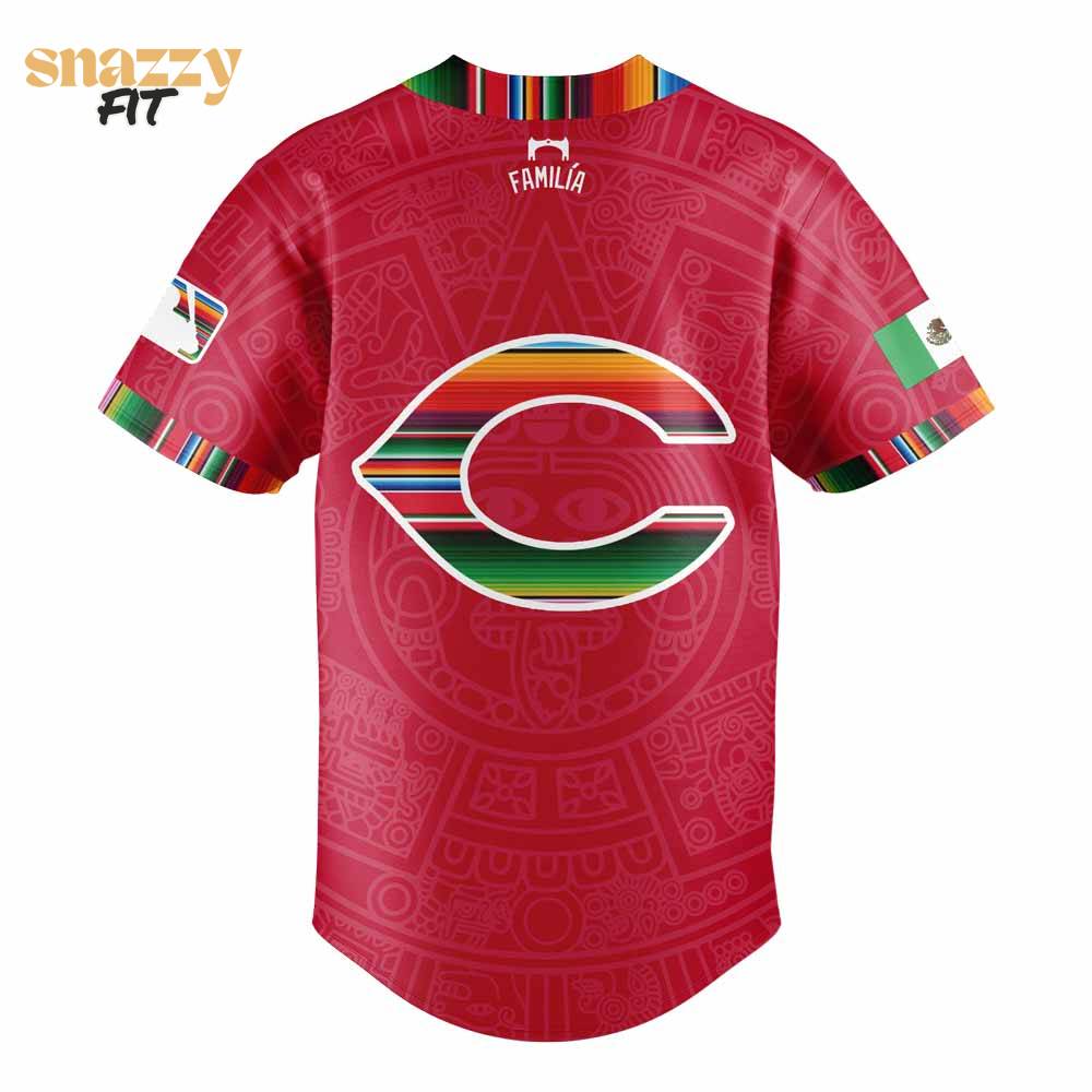 Cincinnati Reds Mexican Heritage Night Red Jersey Cincinnati Reds Mexican Heritage Night Red Jersey