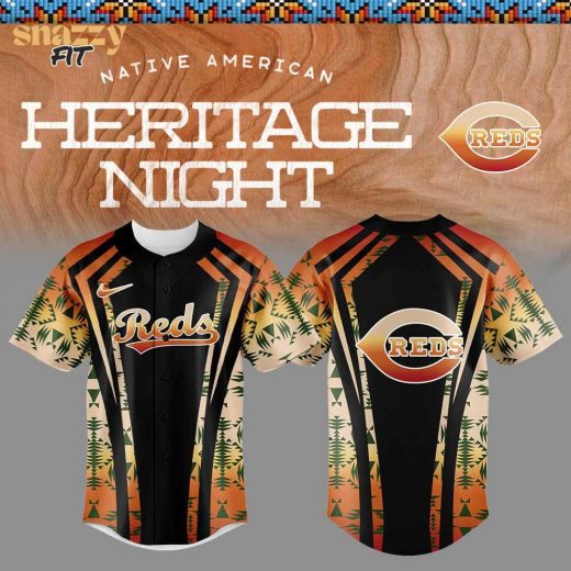 Cincinnati Reds Native American Heritage Jersey 2025