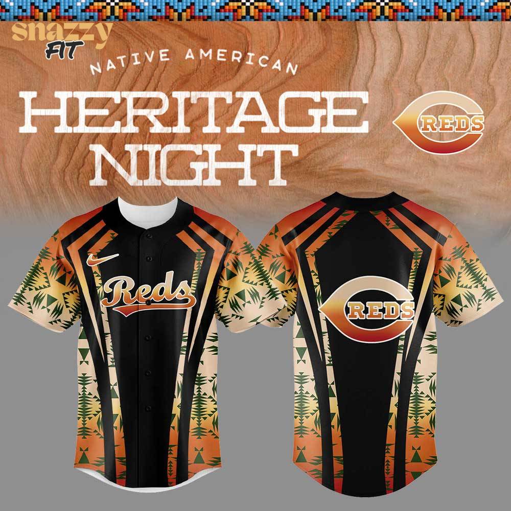 Cincinnati Reds Native American Heritage Jersey 2025 Cincinnati Reds Native American Heritage Jersey 2025