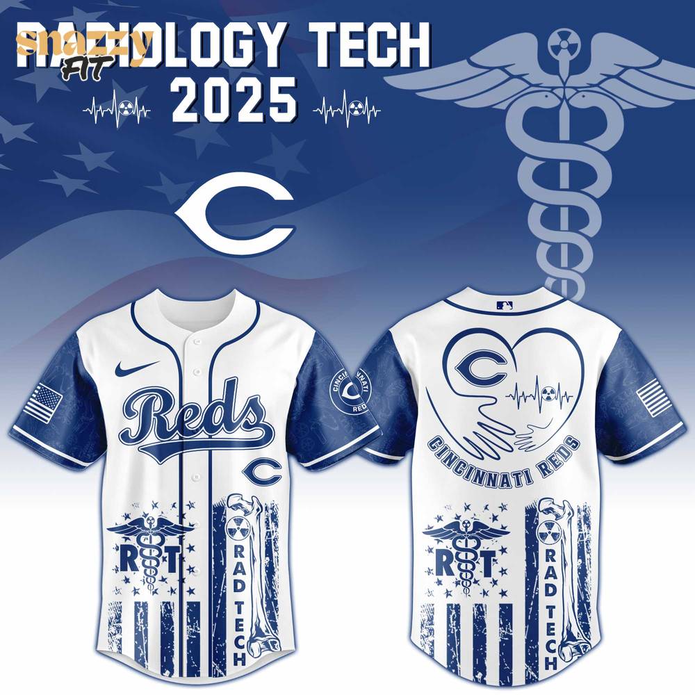 Cincinnati Reds Radiology Tech Night Exclusive Design Jersey Cincinnati Reds Radiology Tech Night Exclusive Design Jersey