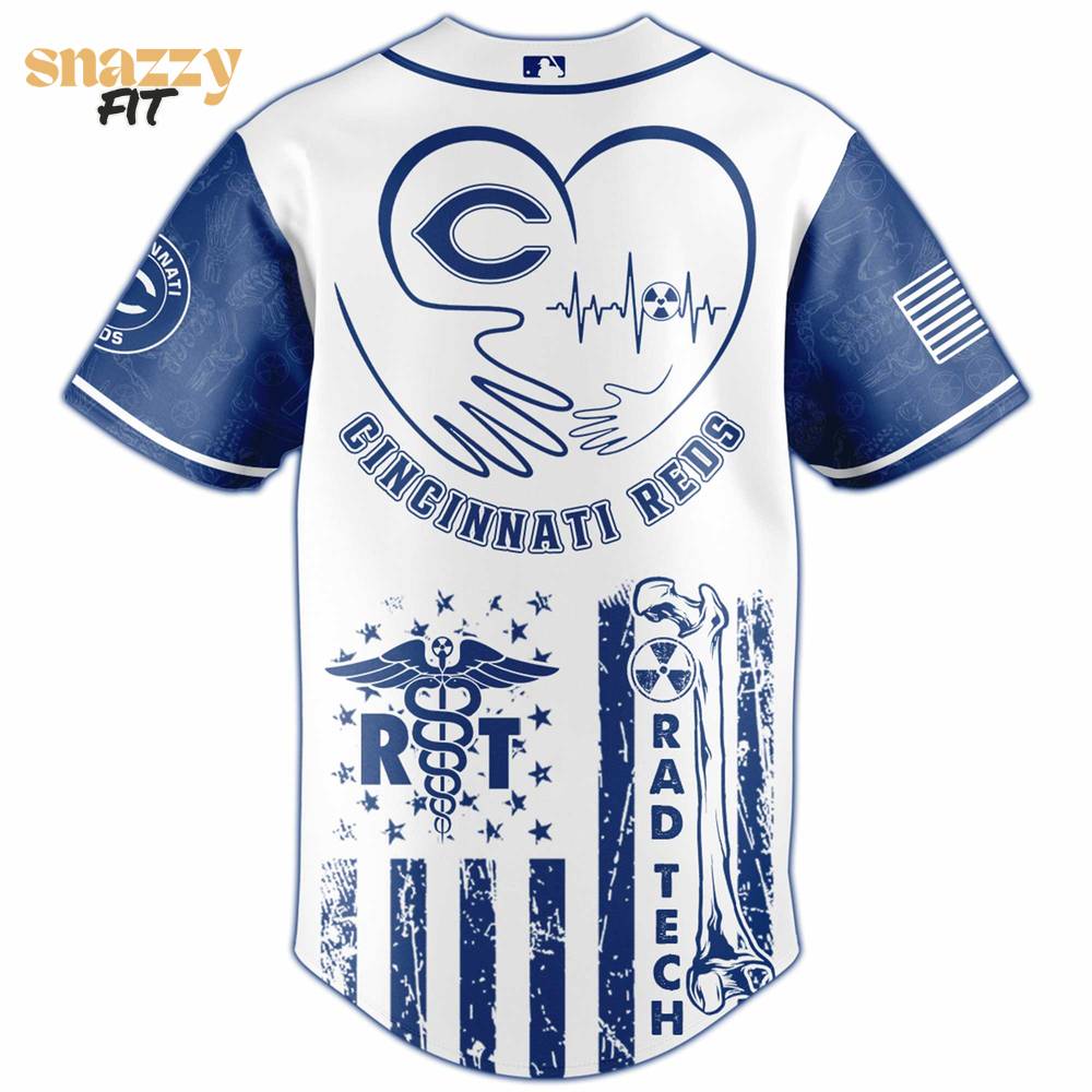 Cincinnati Reds Radiology Tech Night Exclusive Design Jersey Cincinnati Reds Radiology Tech Night Exclusive Design Jersey