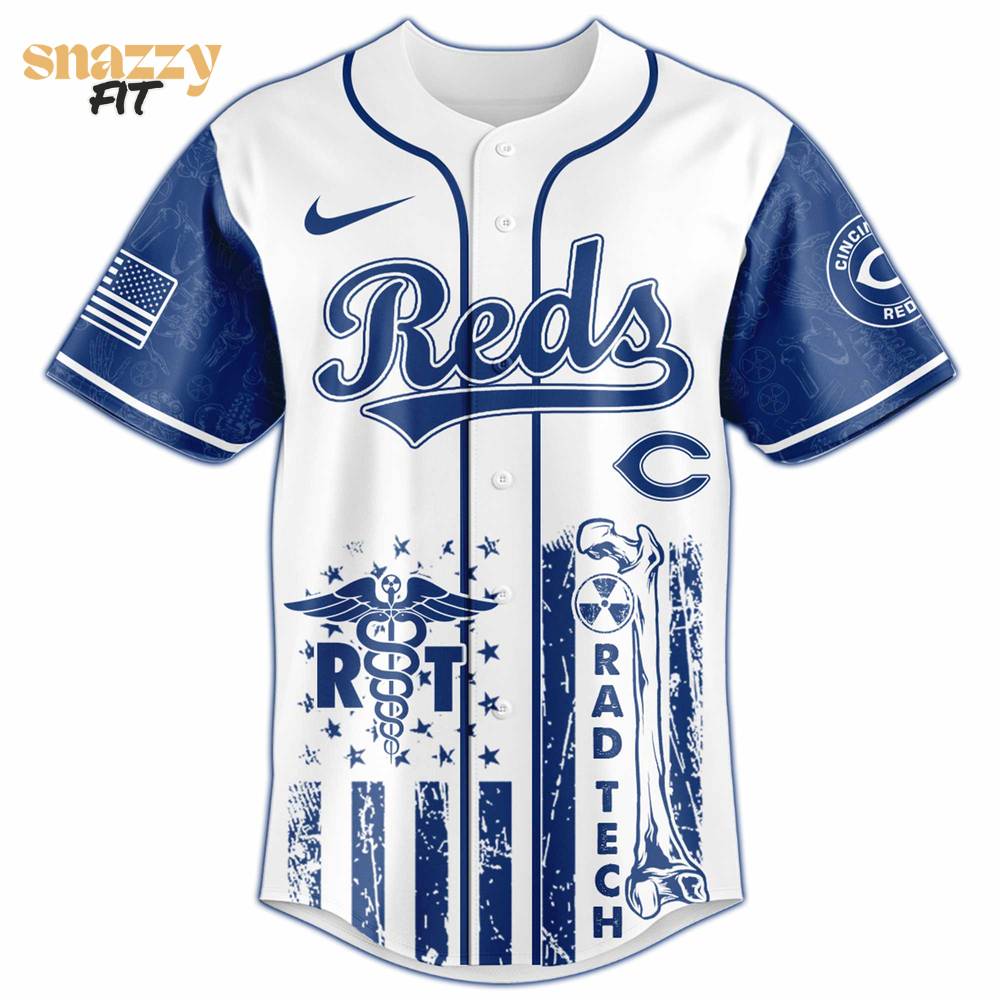 Cincinnati Reds Radiology Tech Night Exclusive Design Jersey Cincinnati Reds Radiology Tech Night Exclusive Design Jersey