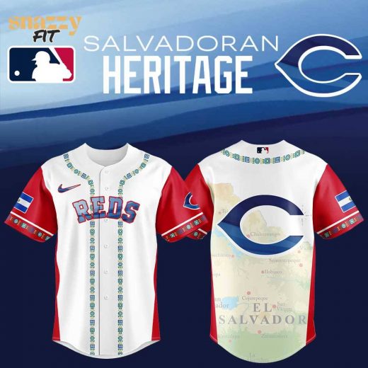 Cincinnati Reds Salvadoran Heritage Jersey 2025
