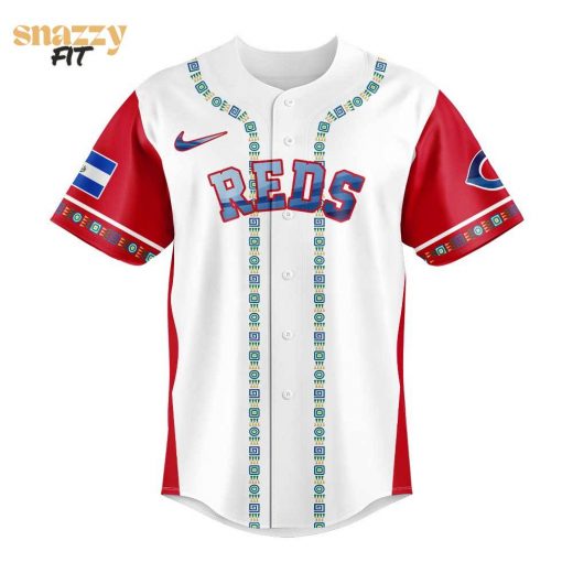 Cincinnati Reds Salvadoran Heritage Jersey 2025