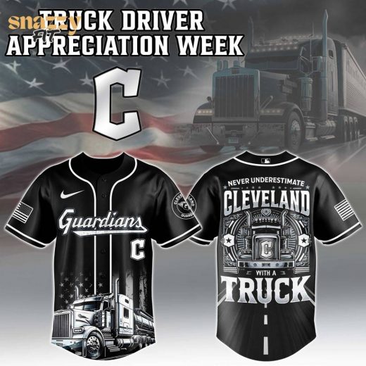 Cleveland Guardians Nation Truck Driver Appreciation Week Limited Edition Jersey 2025