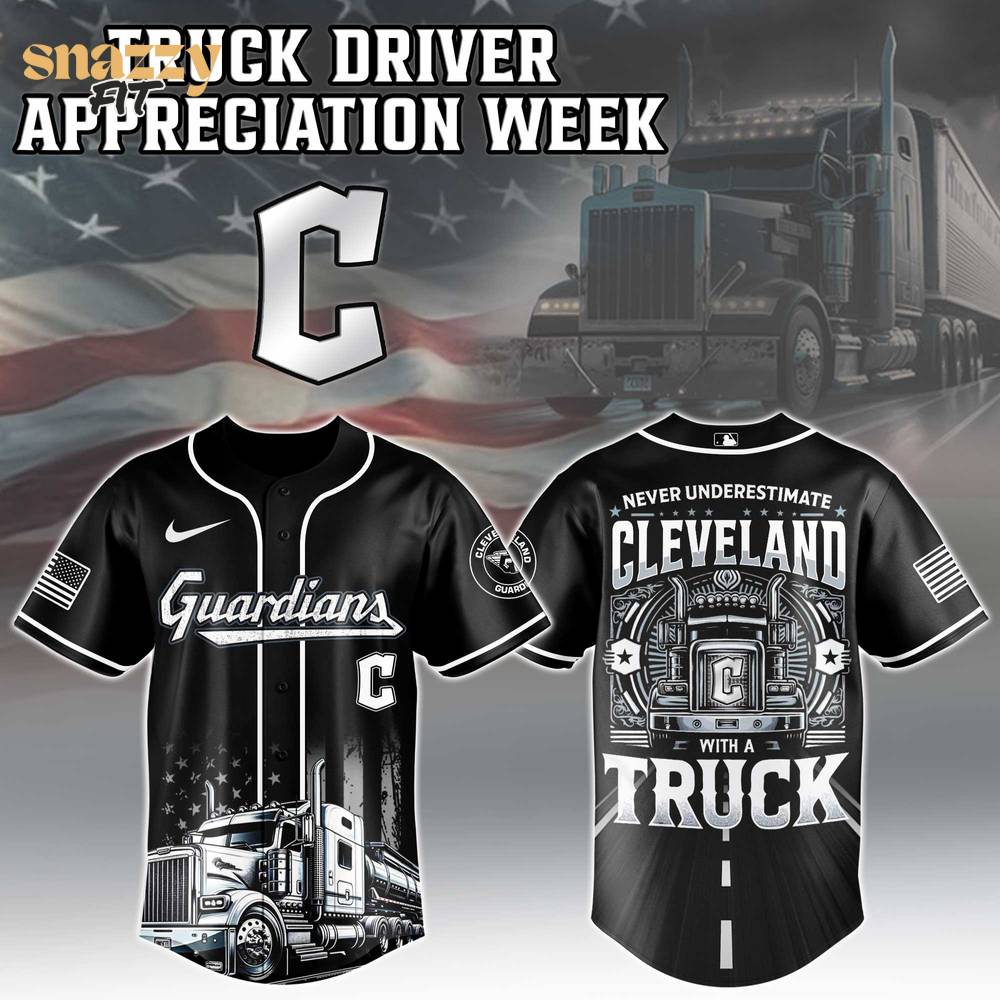 Cleveland Guardians Nation Truck Driver Appreciation Week Limited Edition Jersey 2025 Cleveland Guardians Nation Truck Driver Appreciation Week Limited Edition Jersey 2025