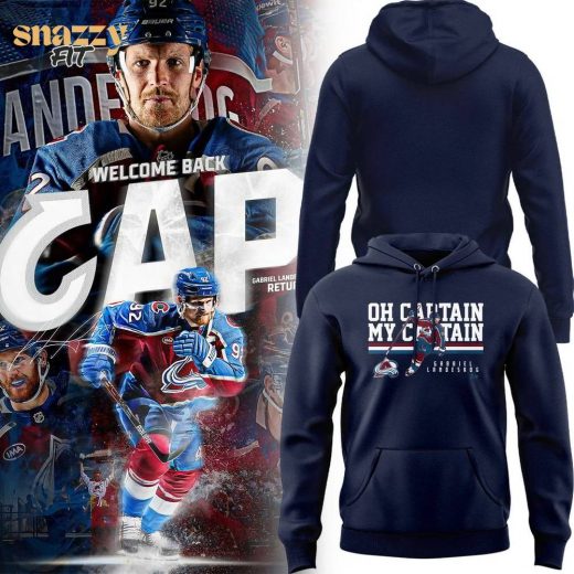 Colorado Avalanche “Oh Captain, My Captain” Special Edition Hoodie