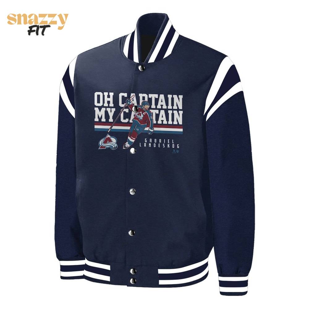 Colorado Avalanche "Oh Captain, My Captain" Special Edition Jacket Colorado Avalanche "Oh Captain, My Captain" Special Edition Jacket