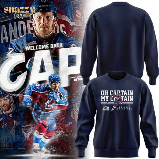 Colorado Avalanche “Oh Captain, My Captain” Special Edition Sweatshirt