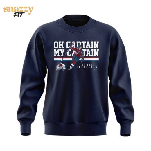 Colorado Avalanche “Oh Captain, My Captain” Special Edition Sweatshirt
