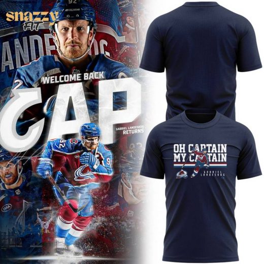 Colorado Avalanche “Oh Captain, My Captain” Special Edition Tshirt