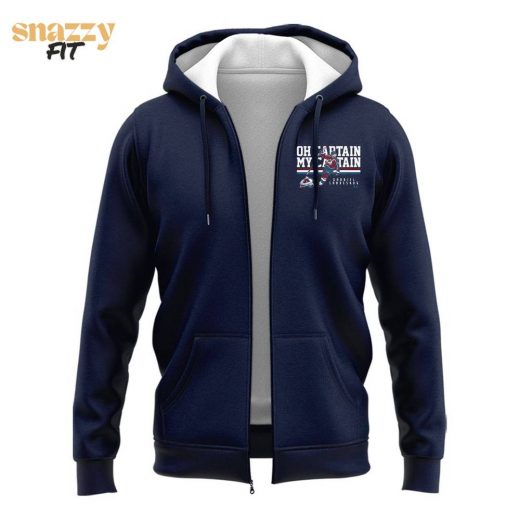 Colorado Avalanche “Oh Captain, My Captain” Special Edition Zip Hoodie