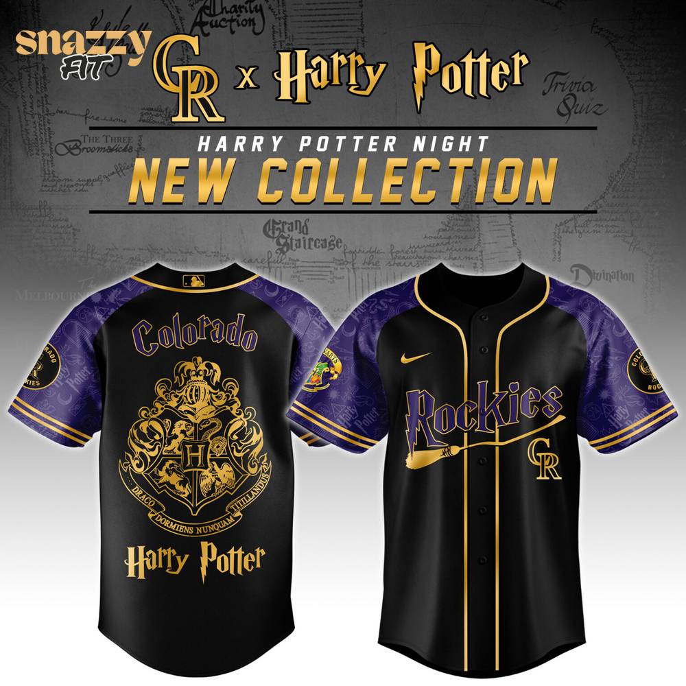 Colorado Rockies Harry Potter Special Edition Jersey Colorado Rockies Harry Potter Special Edition Jersey