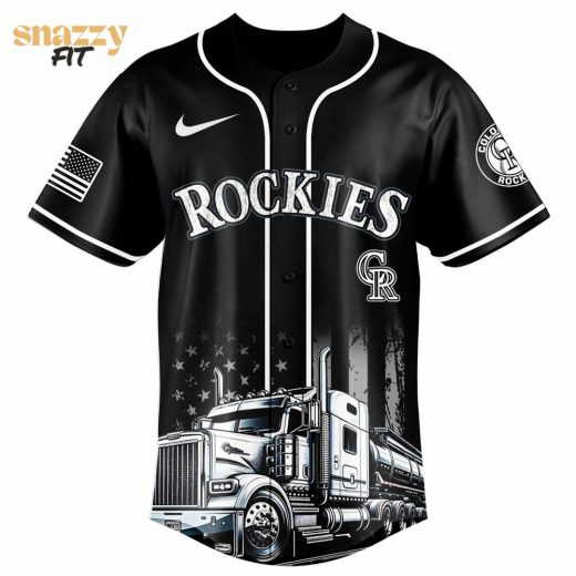 Colorado Rockies Nation Truck Driver Appreciation Week Limited Edition Jersey 2025