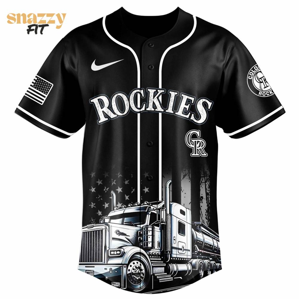Colorado Rockies Nation Truck Driver Appreciation Week Limited Edition Jersey 2025 Colorado Rockies Nation Truck Driver Appreciation Week Limited Edition Jersey 2025