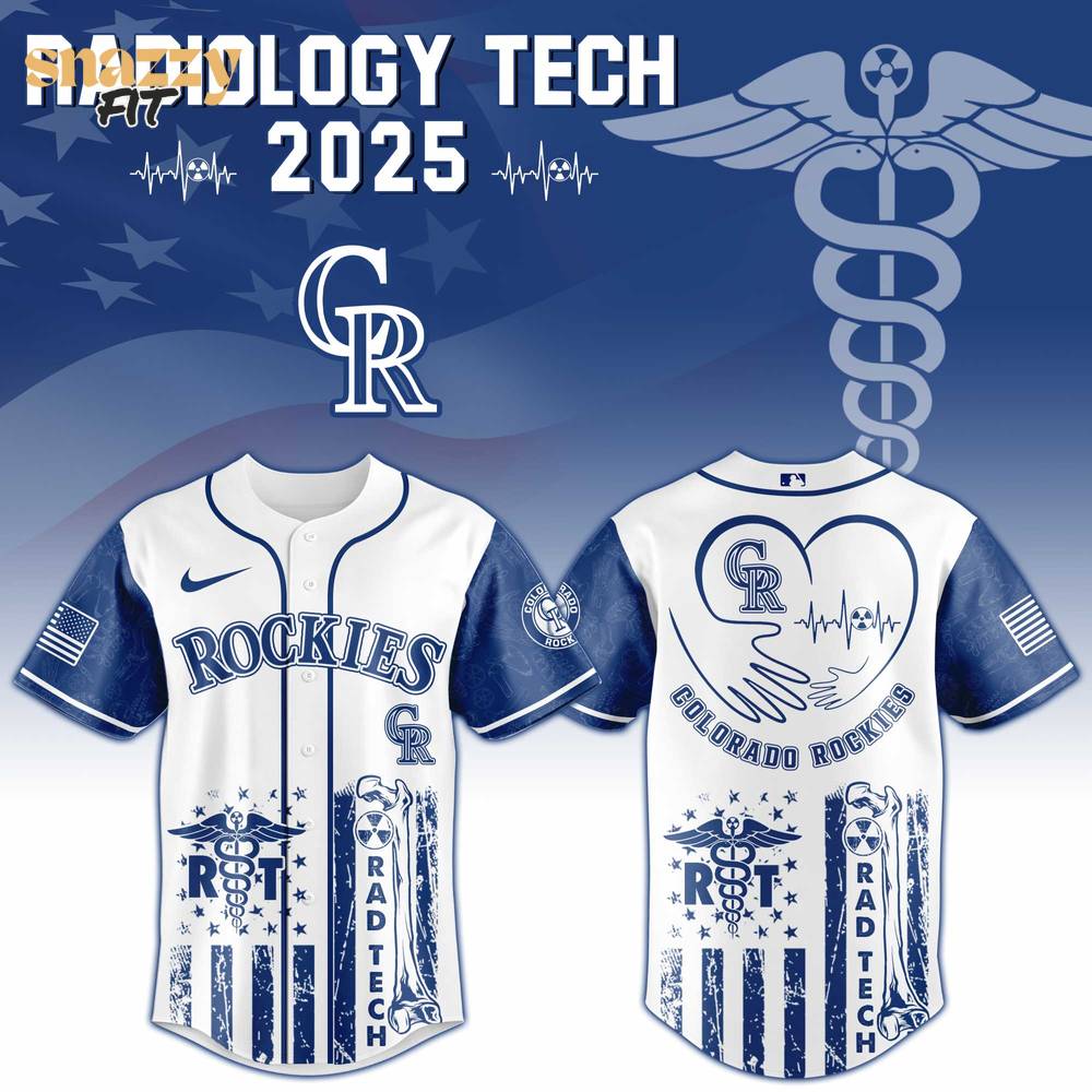 Colorado Rockies Radiology Tech Night Exclusive Design Jersey Colorado Rockies Radiology Tech Night Exclusive Design Jersey
