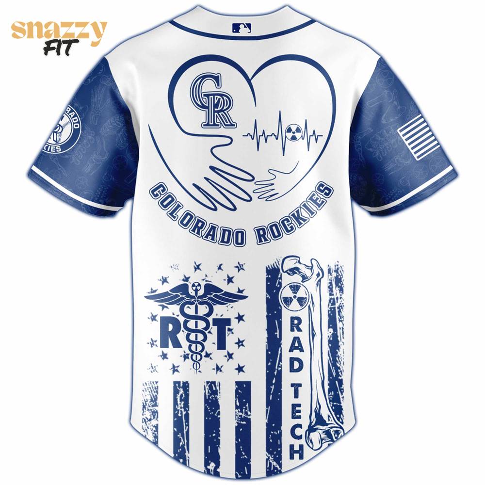 Colorado Rockies Radiology Tech Night Exclusive Design Jersey Colorado Rockies Radiology Tech Night Exclusive Design Jersey