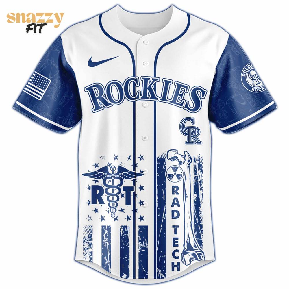 Colorado Rockies Radiology Tech Night Exclusive Design Jersey Colorado Rockies Radiology Tech Night Exclusive Design Jersey
