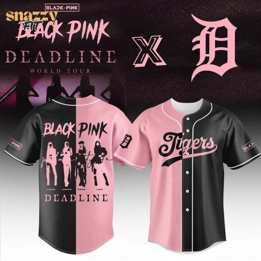 Detroit Tigers BLACKPINK Jersey