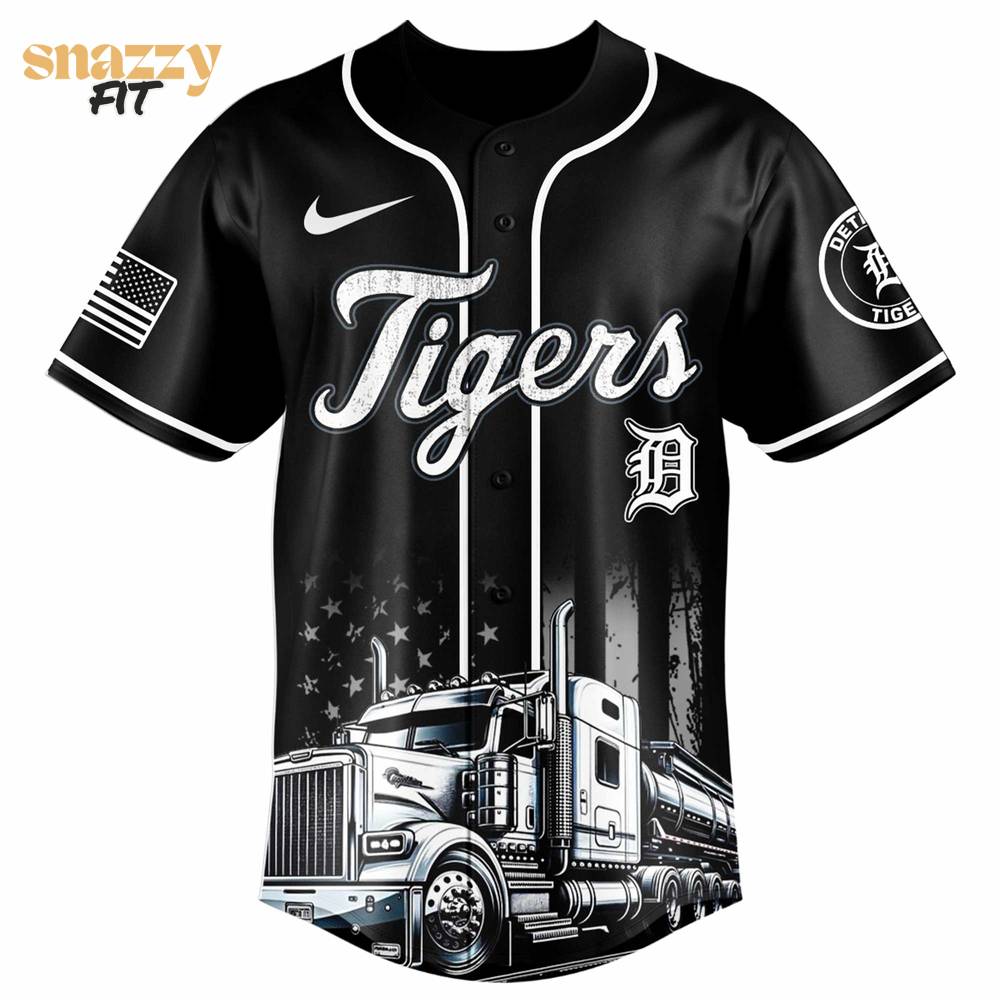 Detroit Tigers Nation Truck Driver Appreciation Week Limited Edition Jersey 2025 Detroit Tigers Nation Truck Driver Appreciation Week Limited Edition Jersey 2025