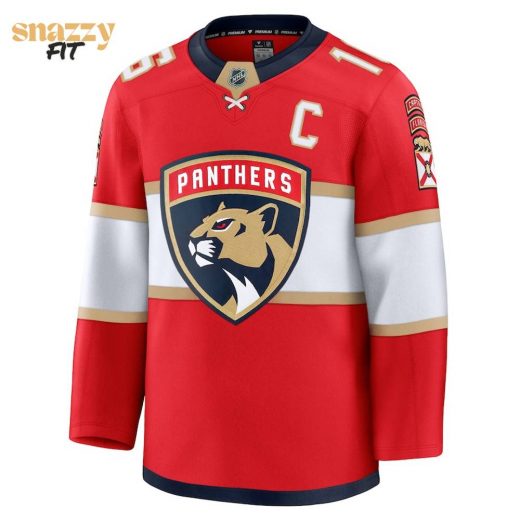 Florida Panthers Aleksander Barkov Fanatics Red Home Premium Jersey