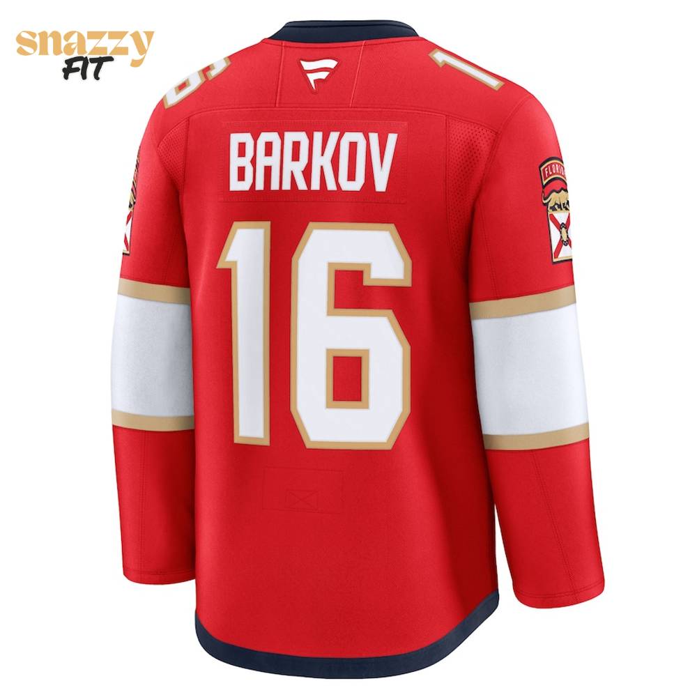Florida Panthers Aleksander Barkov Fanatics Red Home Premium Jersey Florida Panthers Aleksander Barkov Fanatics Red Home Premium Jersey