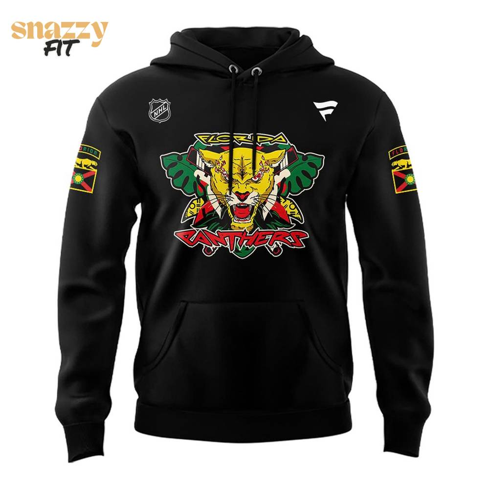 Florida Panthers Black History Night Hoodie 2025 V2 Florida Panthers Black History Night Hoodie 2025 V2