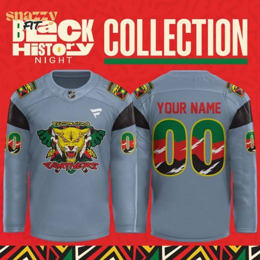 Florida Panthers Black History Night Jersey 2025