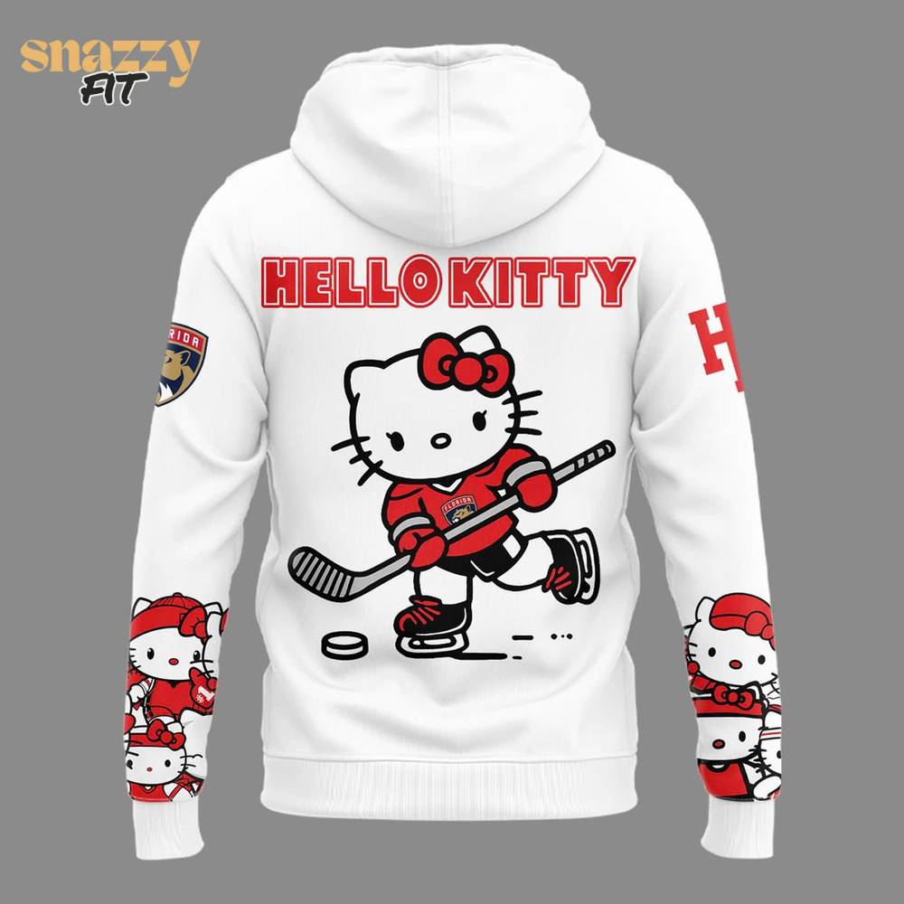 Florida Panthers Hello Kitty Hoodie 2025 Florida Panthers Hello Kitty Hoodie 2025