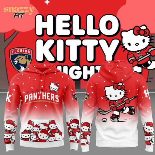 Florida Panthers Hello Kitty Hoodie 2025 V2