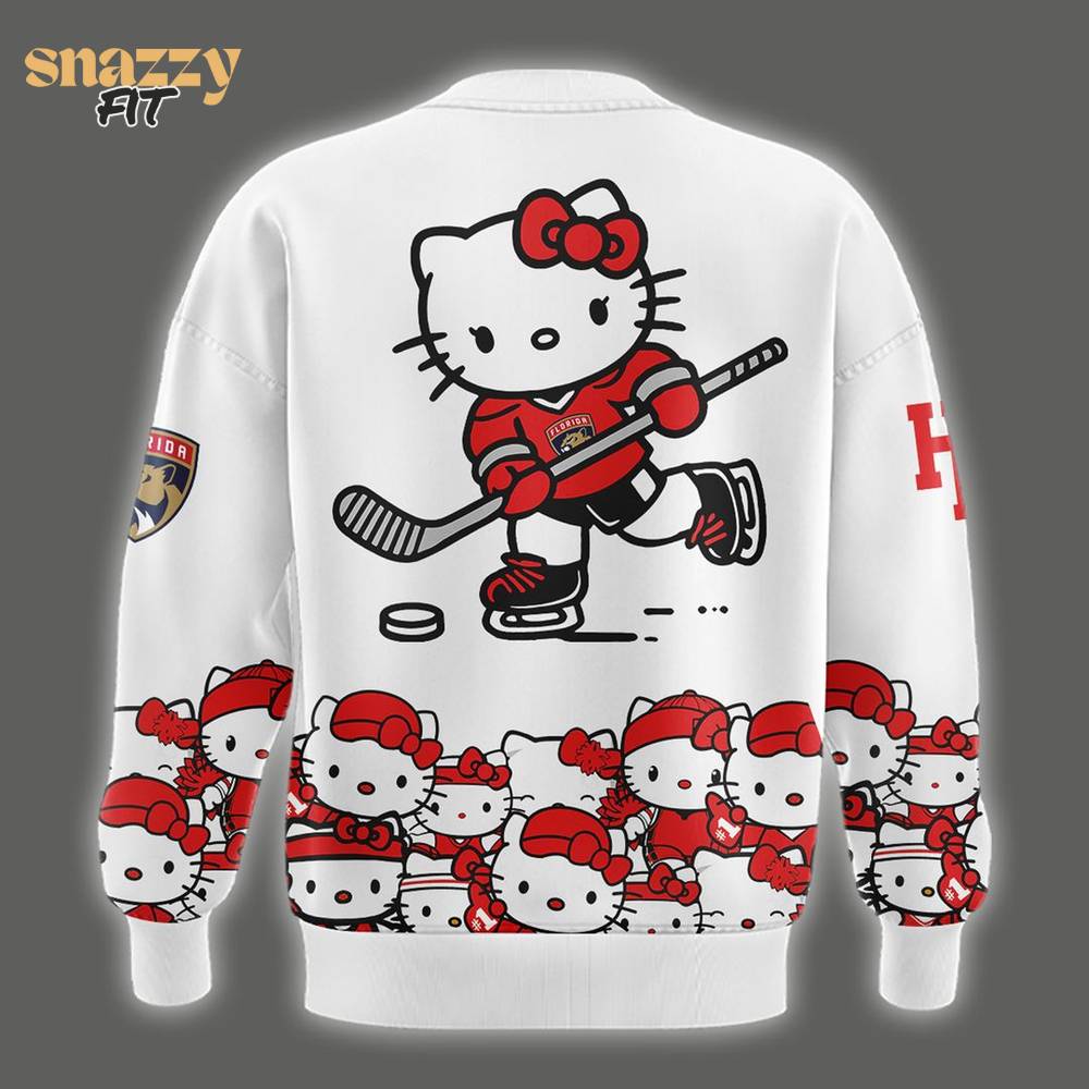 Florida Panthers Hello Kitty Sweatshirt 2025 Florida Panthers Hello Kitty Sweatshirt 2025