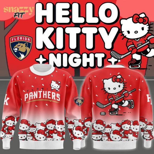 Florida Panthers Hello Kitty Sweatshirt 2025 V2
