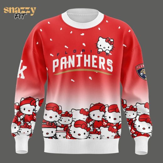 Florida Panthers Hello Kitty Sweatshirt 2025 V2