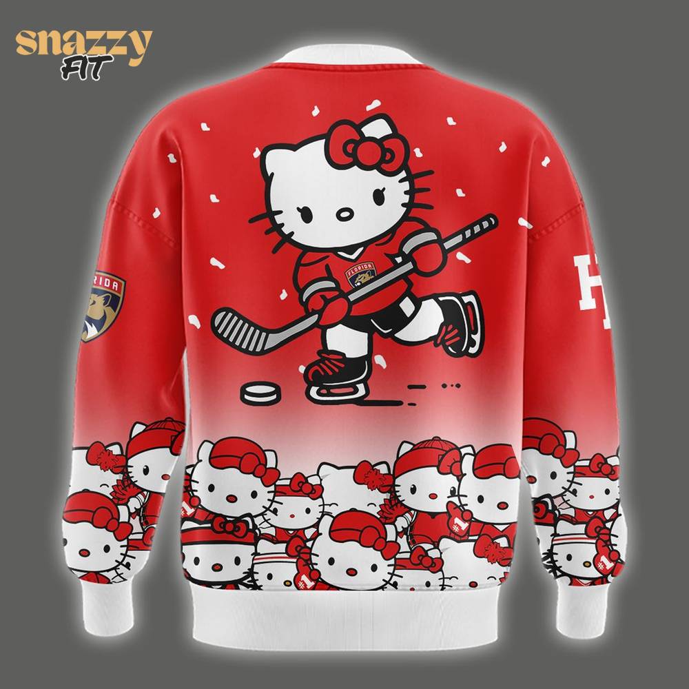 Florida Panthers Hello Kitty Sweatshirt 2025 V2 Florida Panthers Hello Kitty Sweatshirt 2025 V2