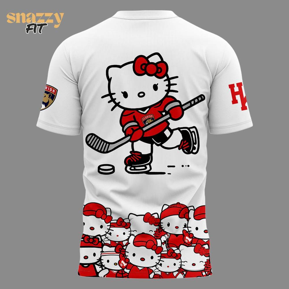 Florida Panthers Hello Kitty TShirt 2025 Florida Panthers Hello Kitty TShirt 2025