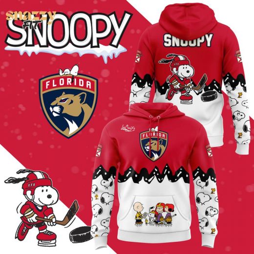 Florida Panthers Peanut Night Snoopy Limited Edition Hoodie 2025