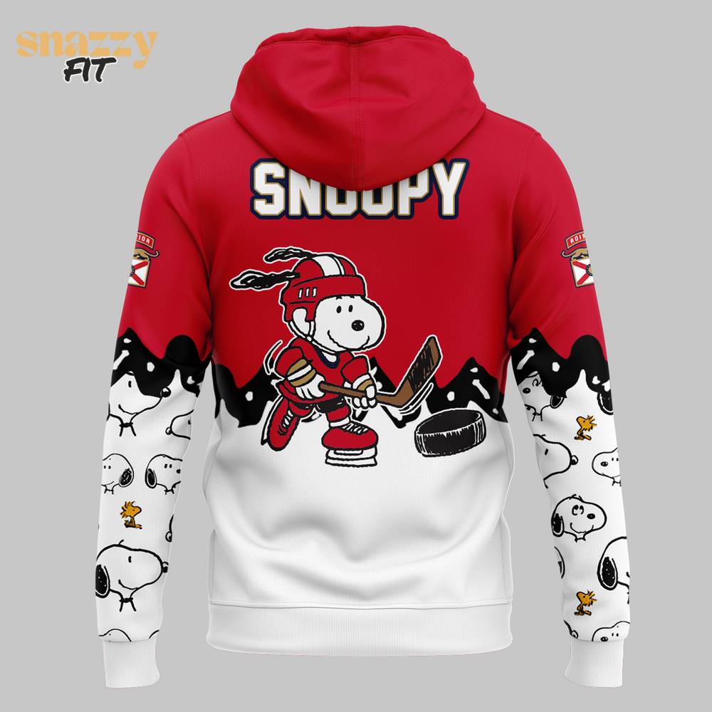 Florida Panthers Peanut Night Snoopy Limited Edition Hoodie 2025 Florida Panthers Peanut Night Snoopy Limited Edition Hoodie 2025