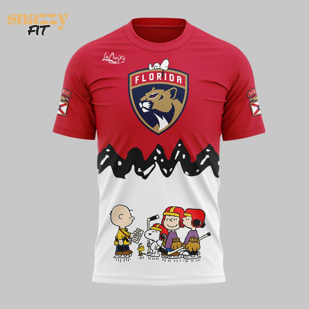 Florida Panthers Peanut Night Snoopy Limited Edition Tshirt 2025 Florida Panthers Peanut Night Snoopy Limited Edition Tshirt 2025