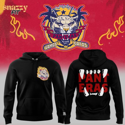 Florida Panthers Vamos Gatos Limited Edition Hoodie 2025