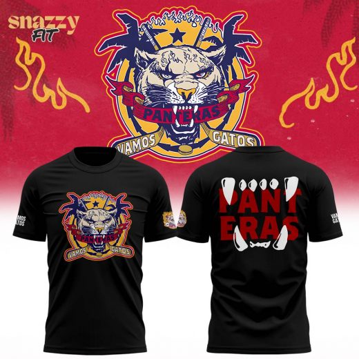 Florida Panthers Vamos Gatos Limited Edition Tshirt 2025