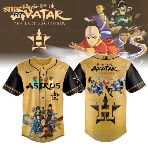 Houston Astros Avatar The Last Airbender Exclusive Design Jersey