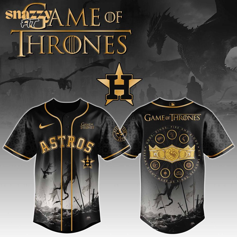 Houston Astros Game Of Thrones Night Game Exclusive Design Jersey Houston Astros Game Of Thrones Night Game Exclusive Design Jersey