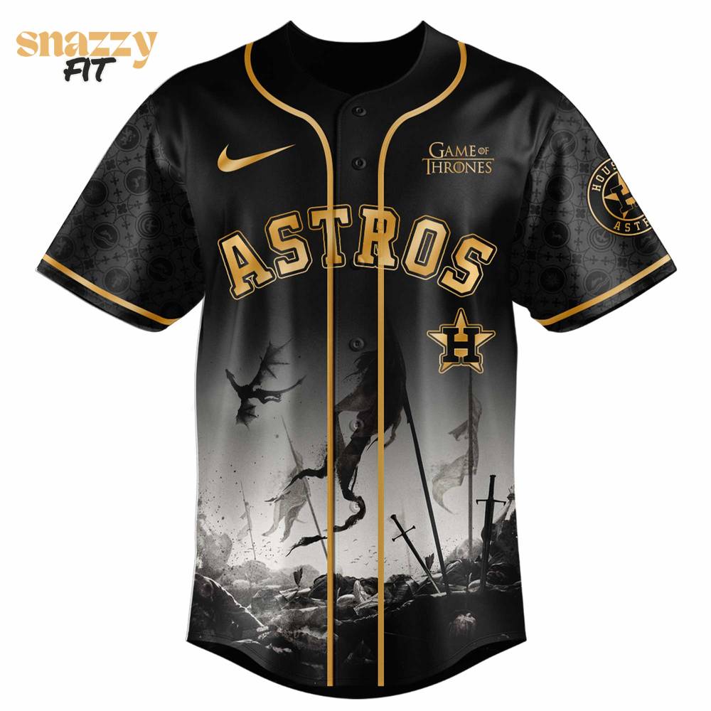 Houston Astros Game Of Thrones Night Game Exclusive Design Jersey Houston Astros Game Of Thrones Night Game Exclusive Design Jersey