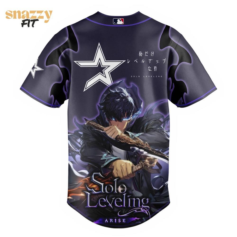 Houston Astros Solo Leveling Exclusive Jersey Houston Astros Solo Leveling Exclusive Jersey