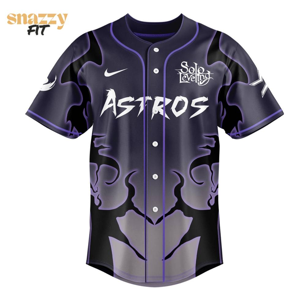 Houston Astros Solo Leveling Exclusive Jersey Houston Astros Solo Leveling Exclusive Jersey