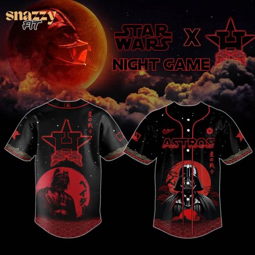 Houston Astros Star Wars Night Game Limited Edition Jersey