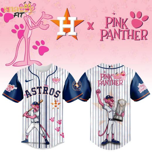 Houston Astros The Pink Panther Exclusive Design Jersey