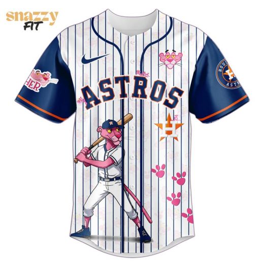 Houston Astros The Pink Panther Exclusive Design Jersey