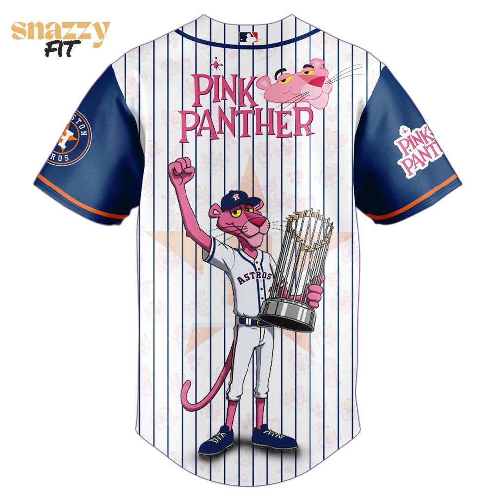 Houston Astros The Pink Panther Exclusive Design Jersey Houston Astros The Pink Panther Exclusive Design Jersey